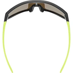 Occhiali Bambino Uvex Skyryse - Black yellow Mirror yellow