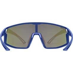 Occhiali Bambino Uvex Skyryse - Blue matt Mirror green
