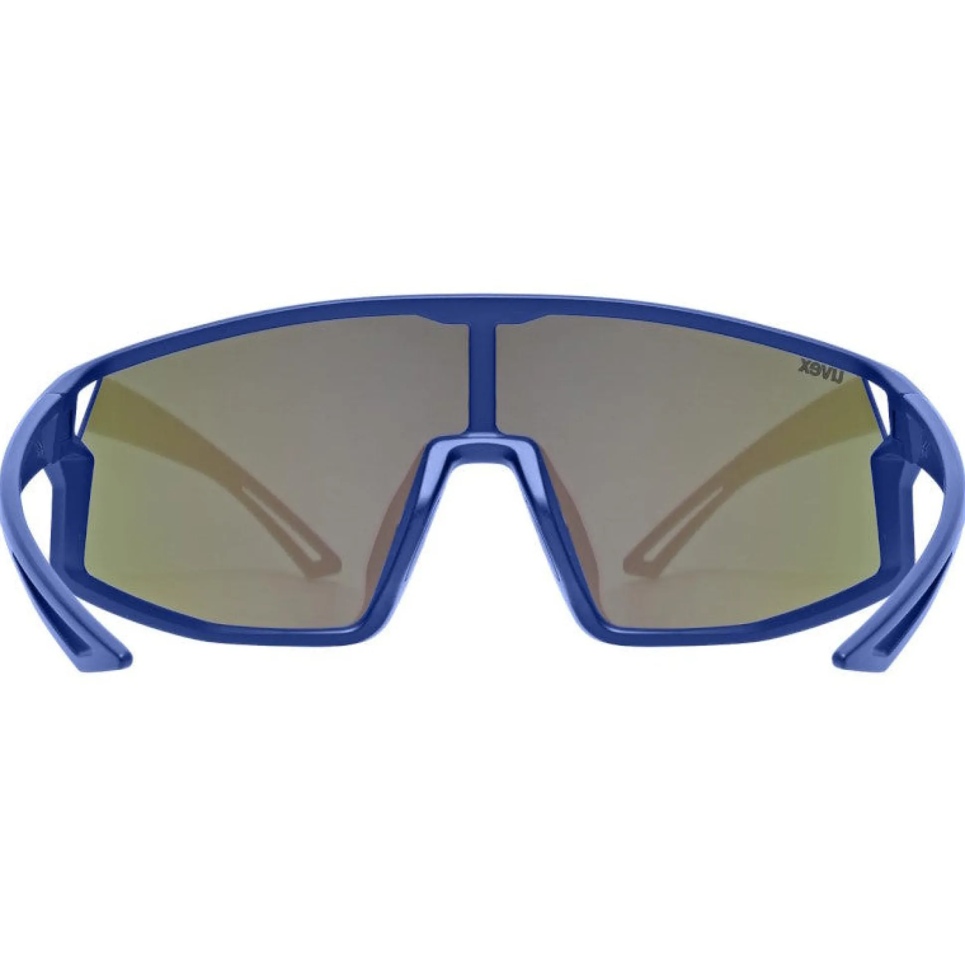 Occhiali Bambino Uvex Skyryse - Blue matt Mirror green