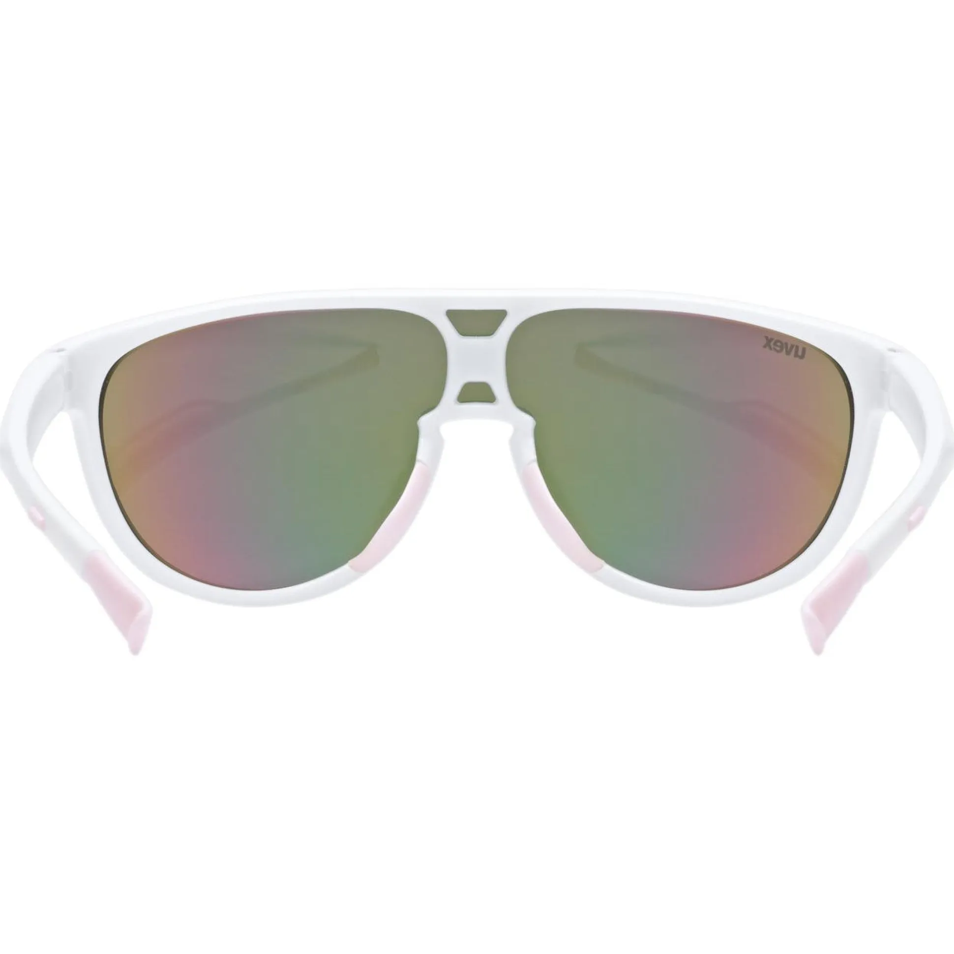 Occhiali Bambino Uvex Sportstyle 515 - White Matt Mirror Pink