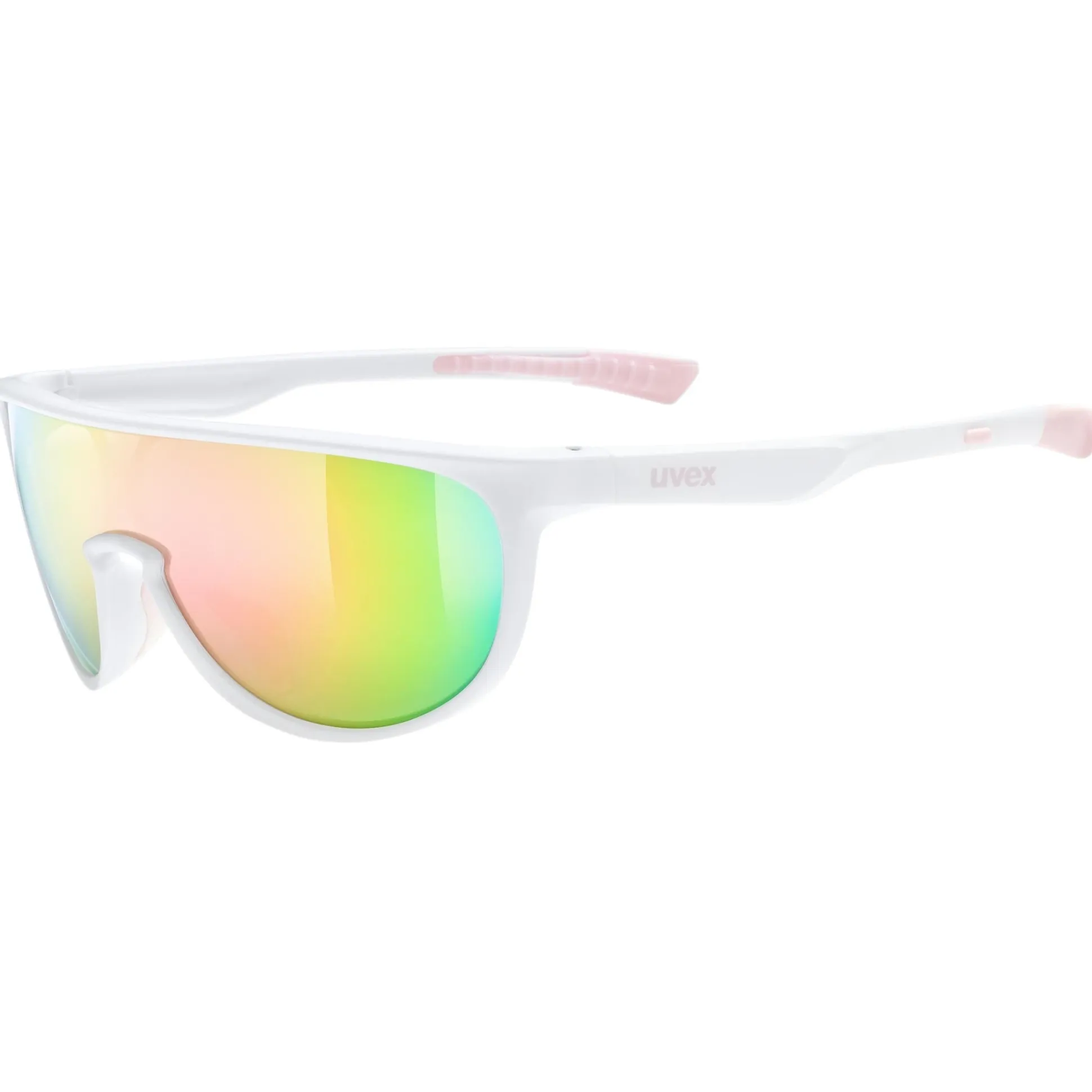 Occhiali Bambino Uvex Sportstyle 515 - White Matt Mirror Pink