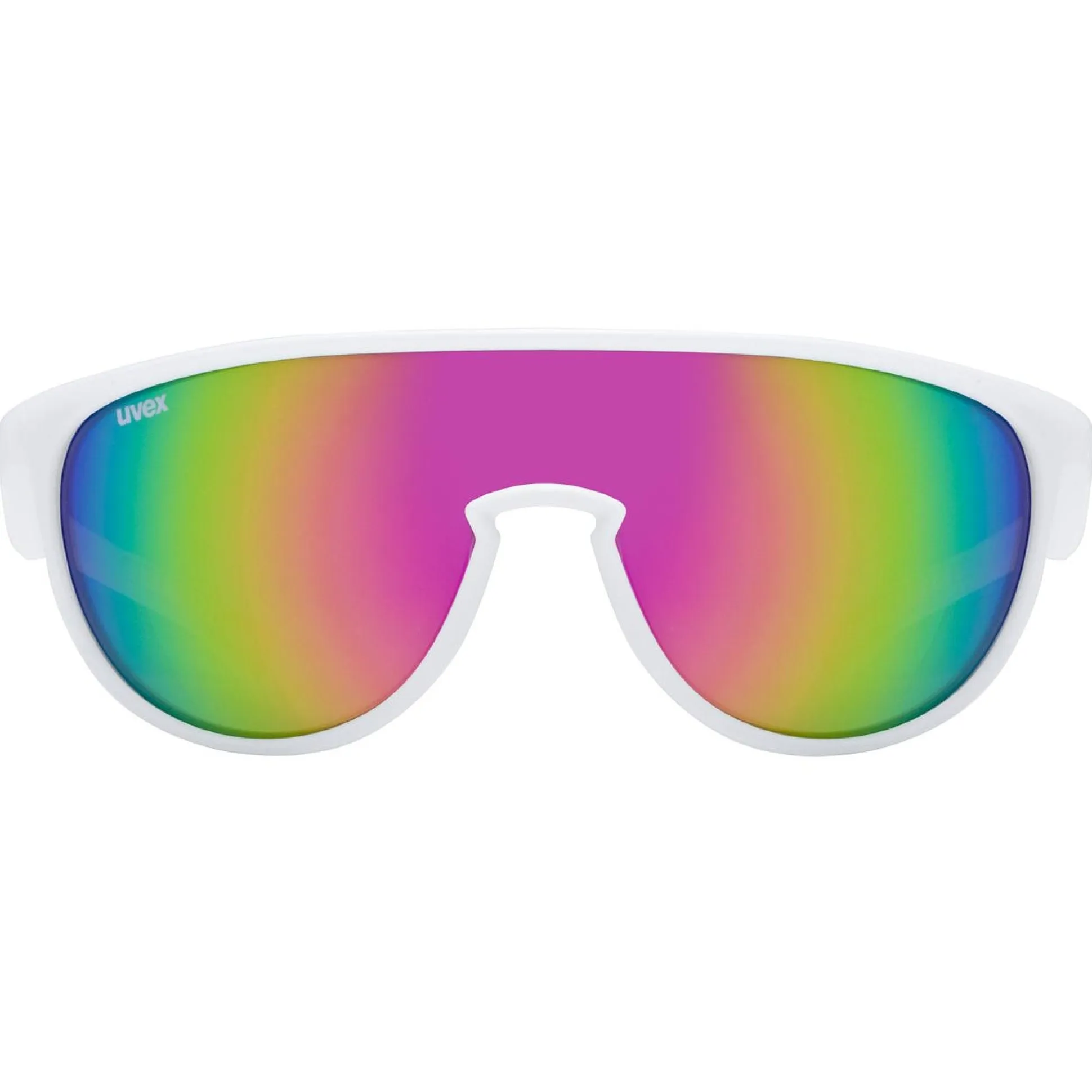 Occhiali Bambino Uvex Sportstyle 515 - White Matt Mirror Pink