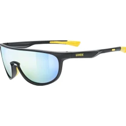 Occhiali Bambino Uvex Sportstyle 515 - Black Matt Mirror Yellow