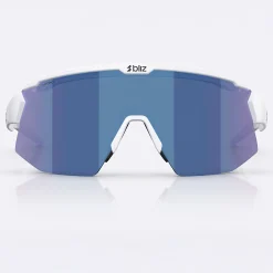 Occhiali Bliz Breeze - Matte White Smoke Blue