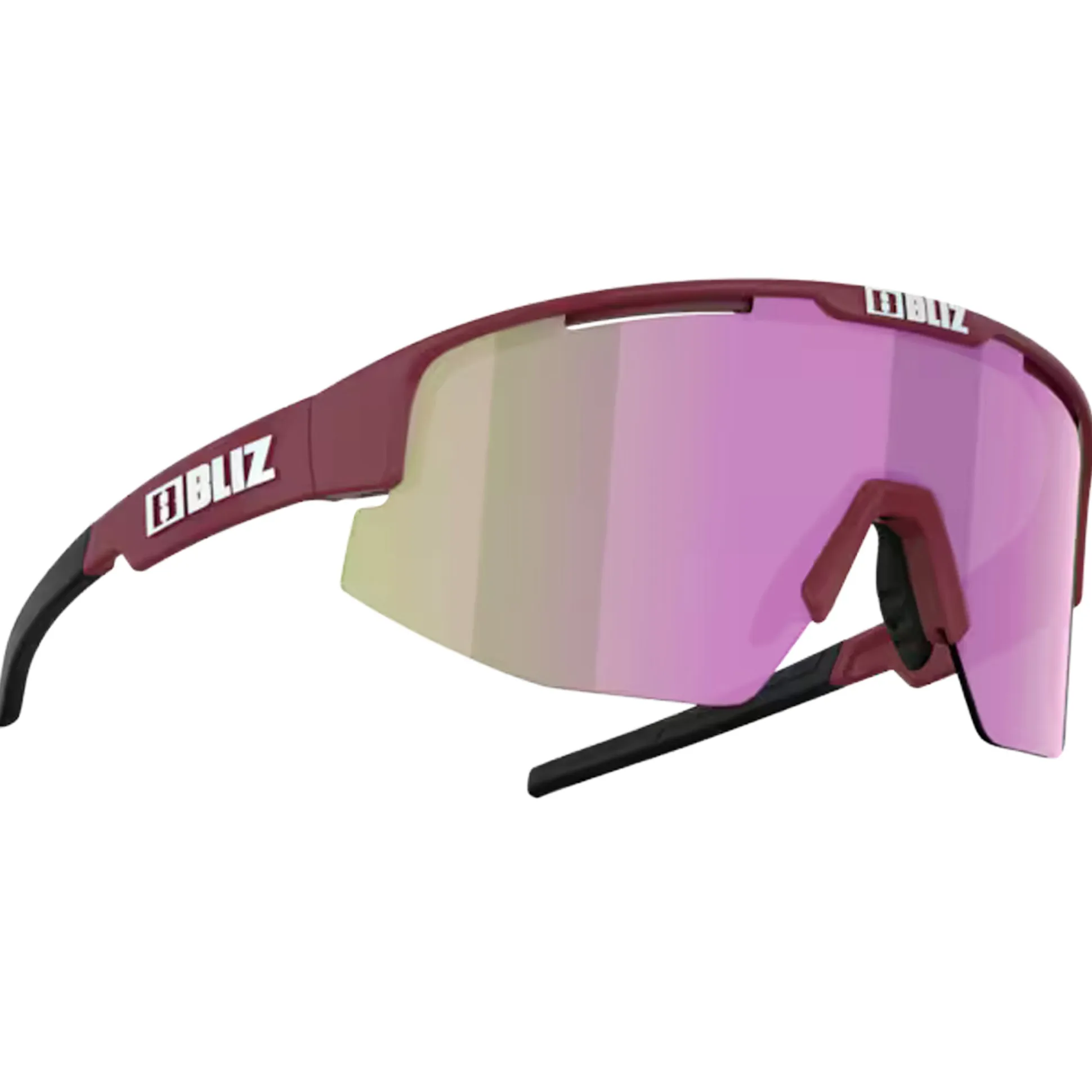 Occhiali Bliz Matrix - Matt Burgundy Brown Rose