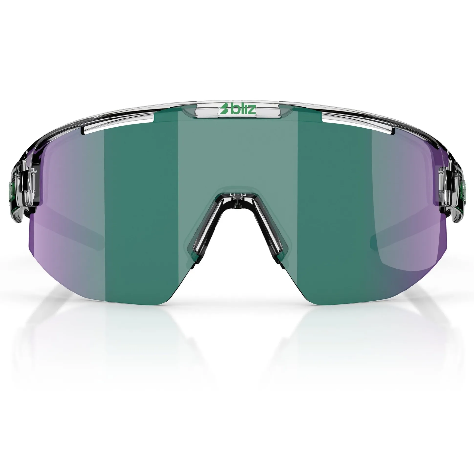 Occhiali Bliz Matrix Small - Transparent White Green