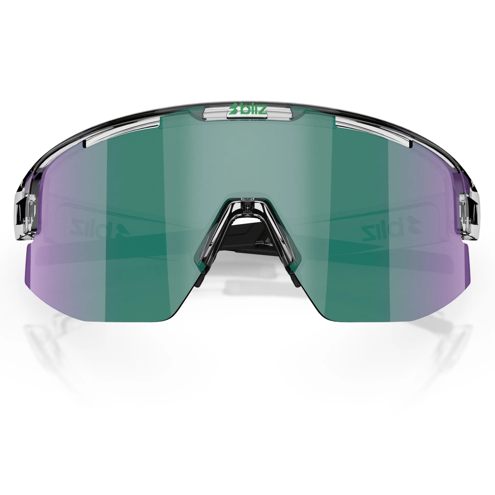 Occhiali Bliz Matrix Small - Transparent White Green