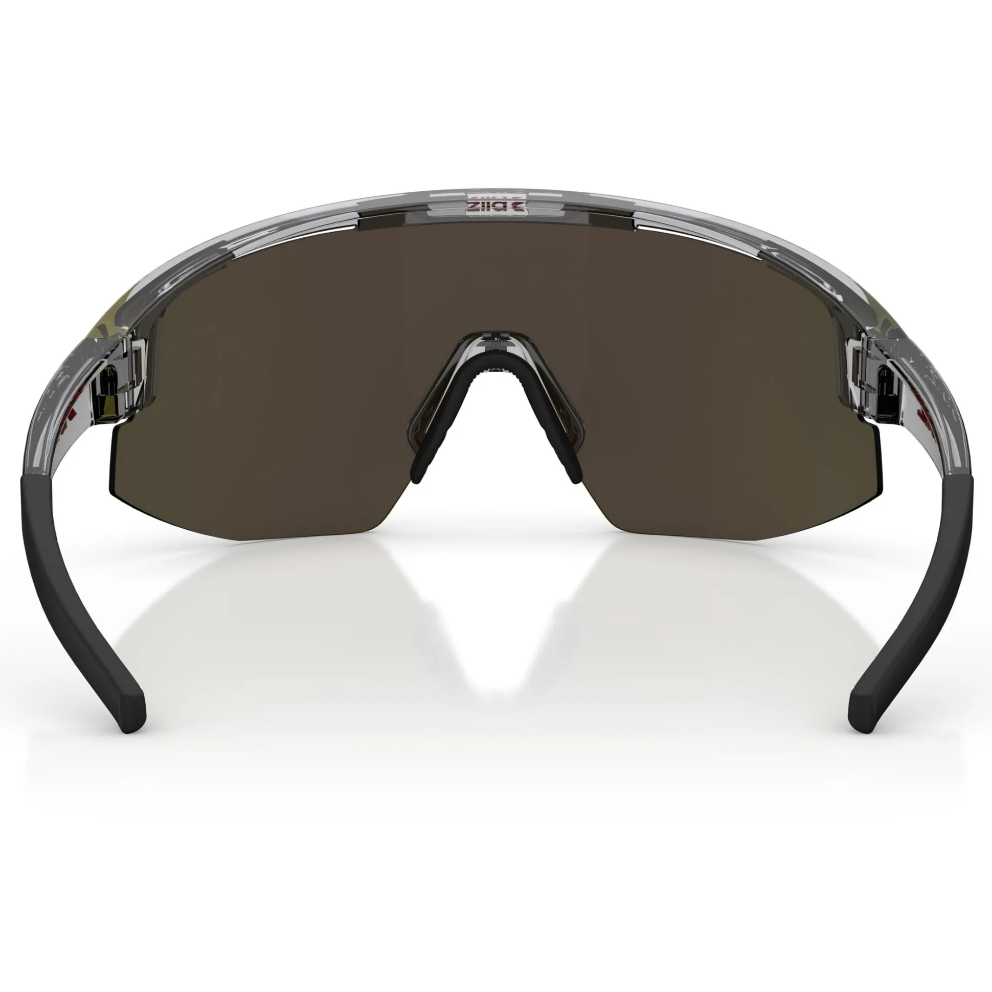 Occhiali Bliz Matrix - Transparent Dark Grey Red