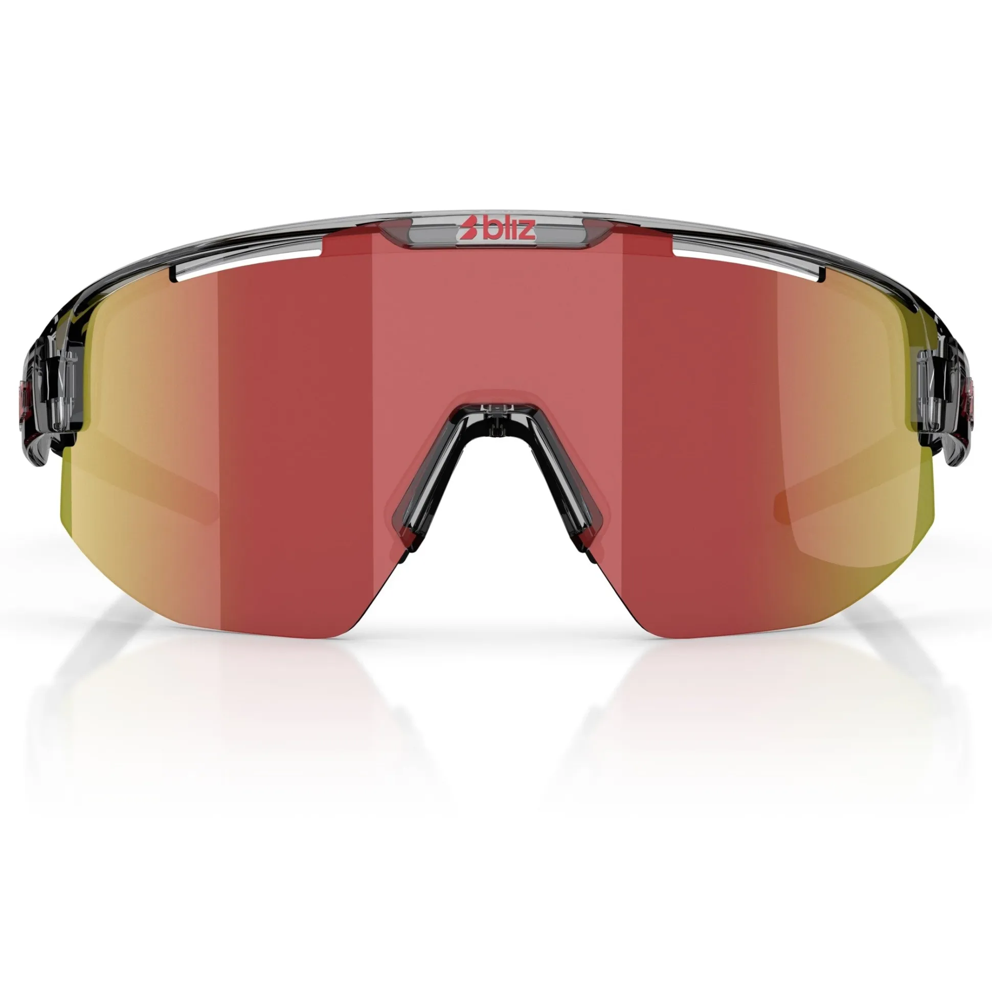 Occhiali Bliz Matrix - Transparent Dark Grey Red