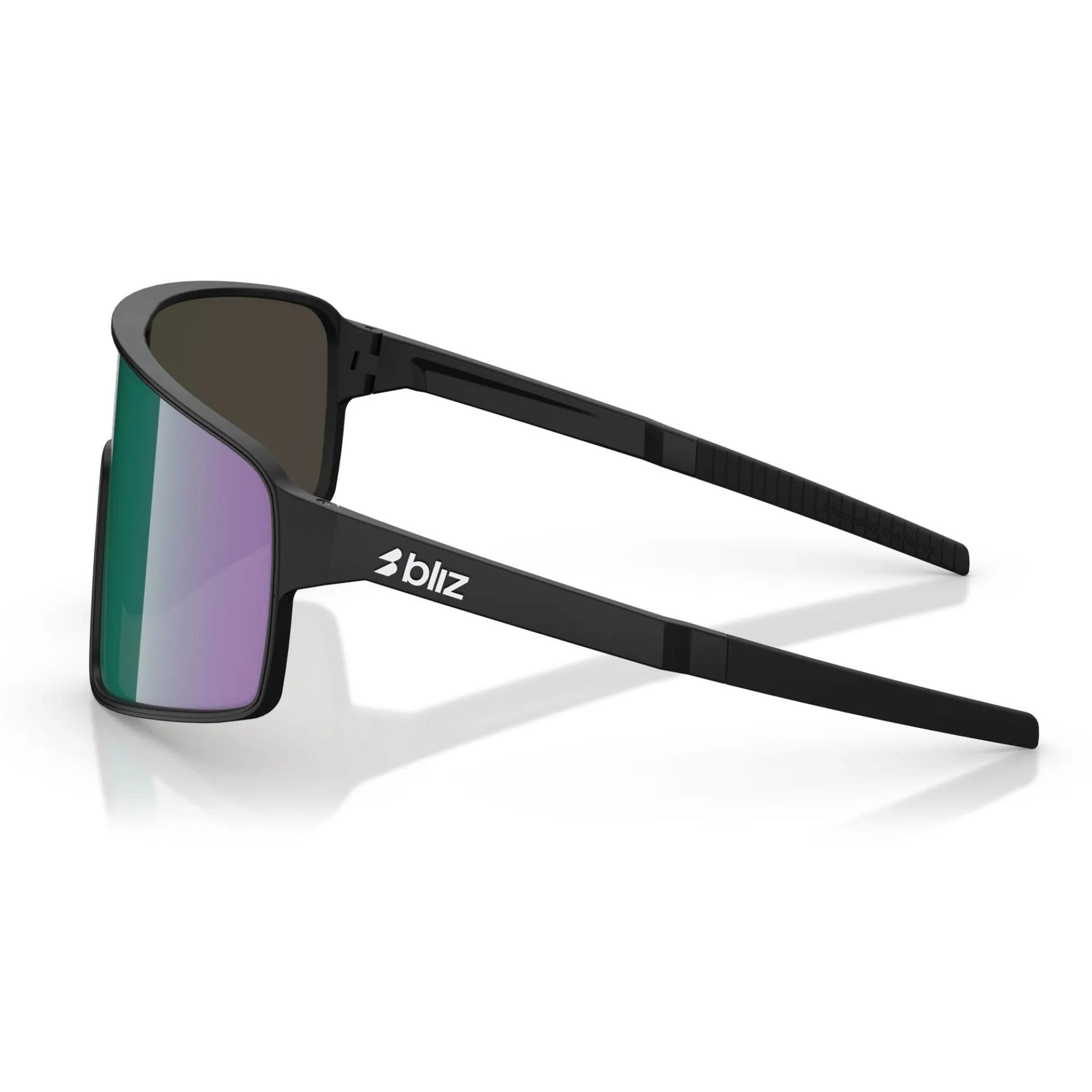 Occhiali Bliz P001 - Matt Black Brown W Green Multi