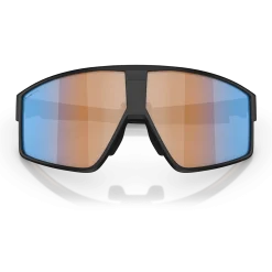 Occhiali Bliz P002 - Matt Black Coral-Orange Mirror Blue