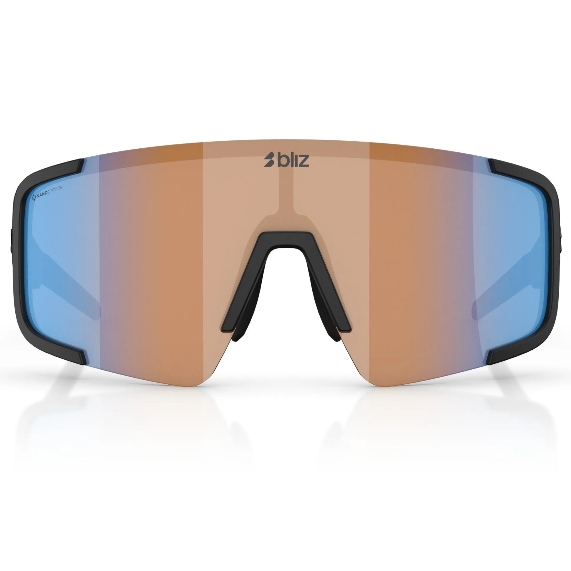 Occhiali Bliz P003 - Matte Black Coral-Orange Mirror