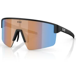 Occhiali Bliz P004 - Matte Black Coral-Orange Mirror