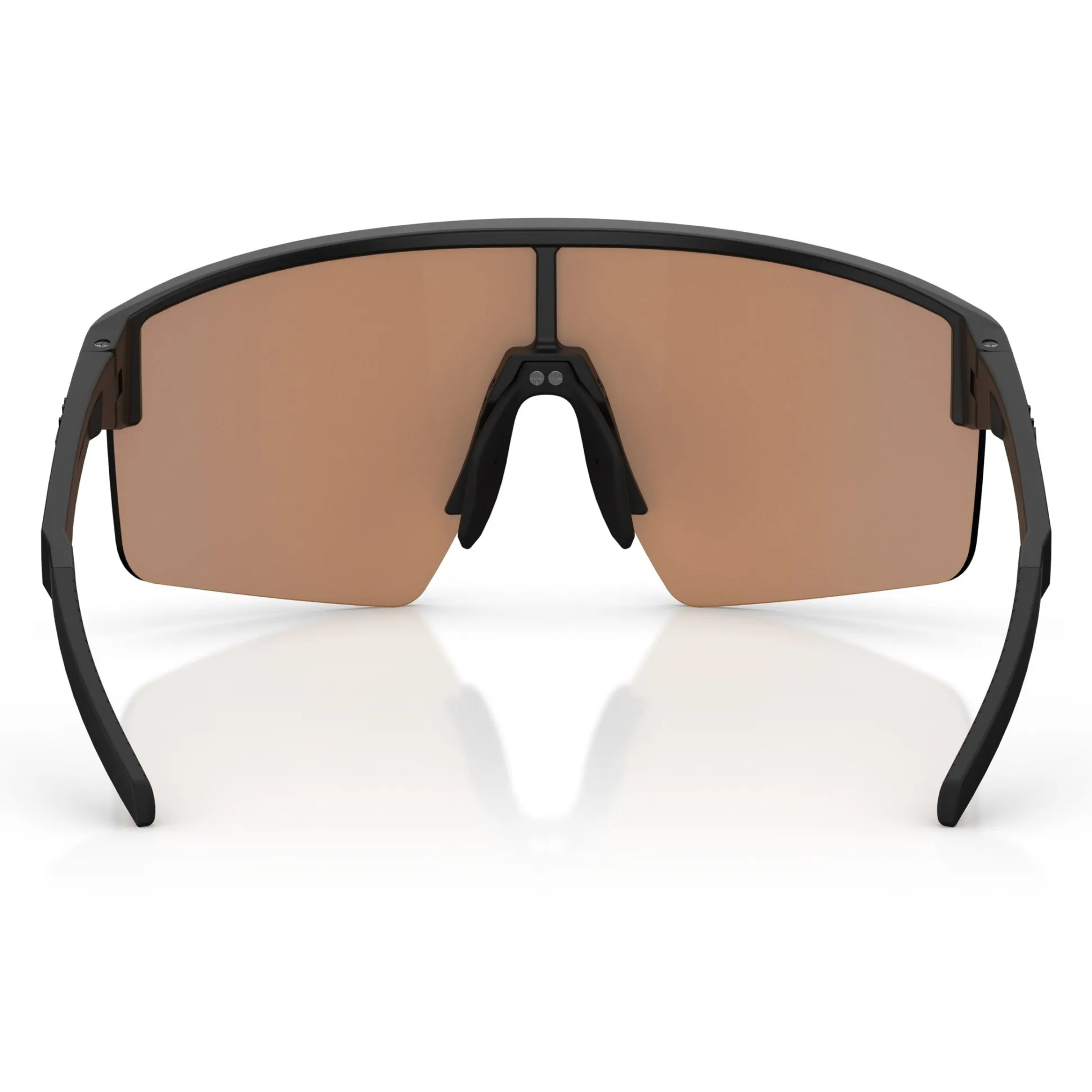 Occhiali Bliz P004 - Matte Black Coral-Orange Mirror