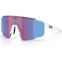 Occhiali Bliz P003 - Matte White Rose-Violet Mirror