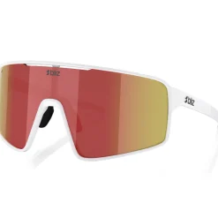 Occhiali Bliz P001 - Matt White Brown W Red Mirror