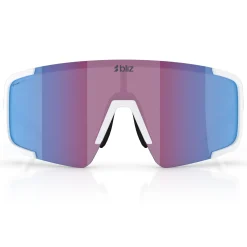 Occhiali Bliz P003 Small - Matte White Rose-Violet Mirror