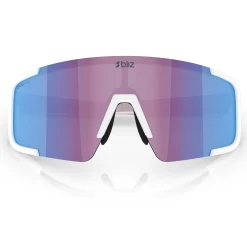 Occhiali Bliz P003 Small - Matte White Rose-Violet Mirror