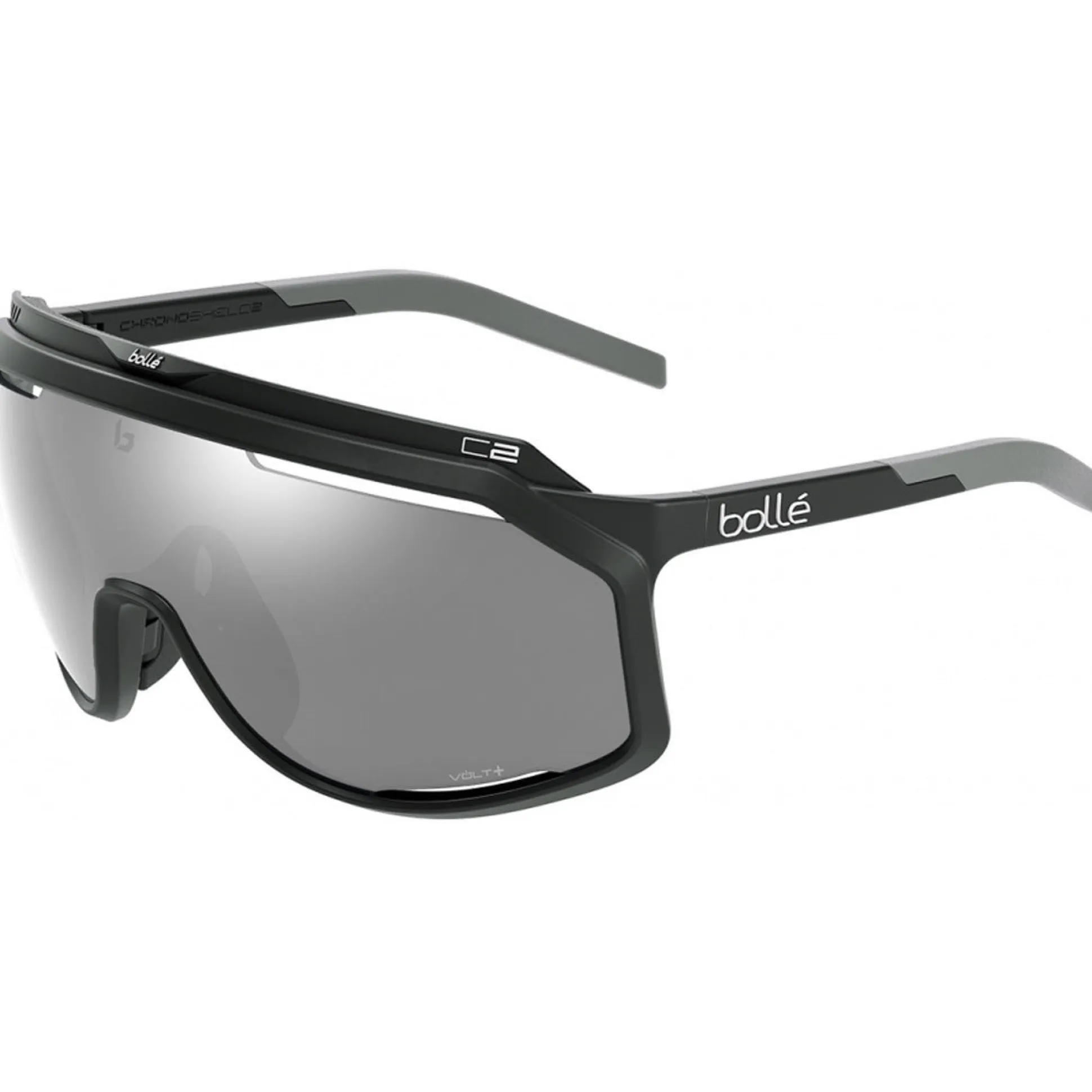 Occhiali Bolle Chronoshield - Black Matte White Polarized