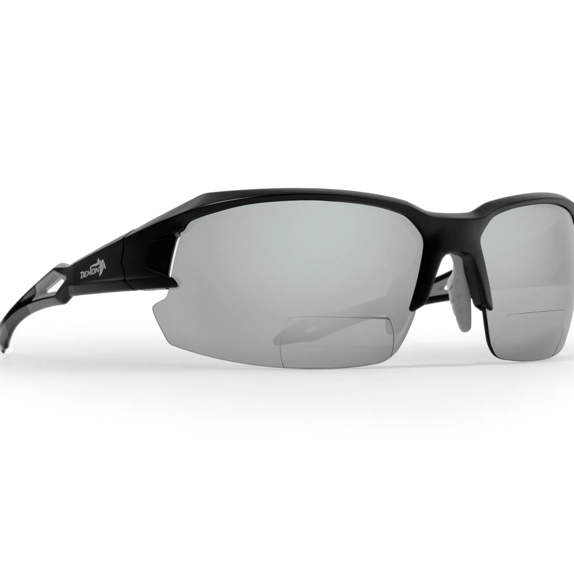 Occhiali Demon Tiger Sun Reading +2,00 - Matt Black Silver