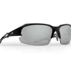 Occhiali Demon Tiger Sun Reading +2,50 - Matt Black Silver