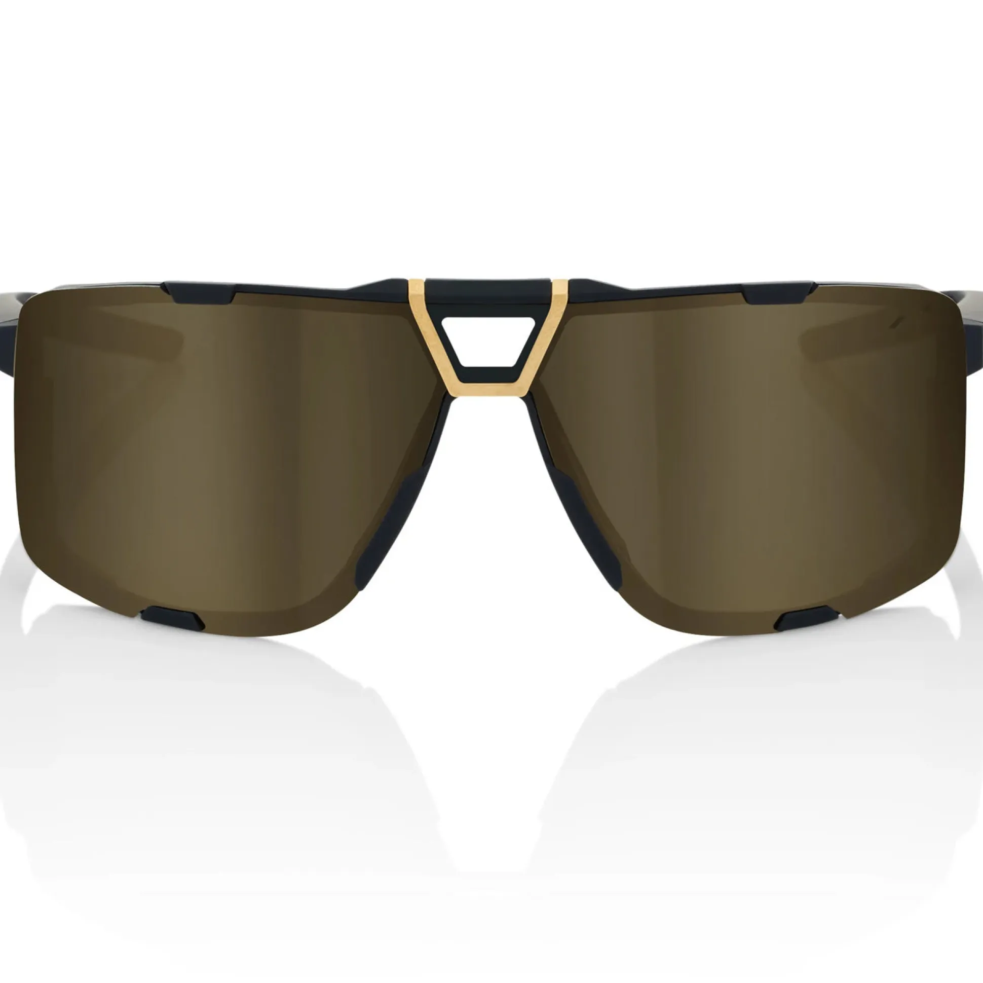 Occhiali 100% Eastcraft - Soft Tact Black Gold Mirror