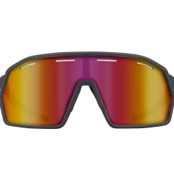 Occhiali Hoxxo Tephra Air lente rossa - Nero opaco