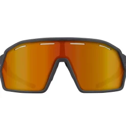 Occhiali Hoxxo Tephra Air lente arancio - Nero opaco
