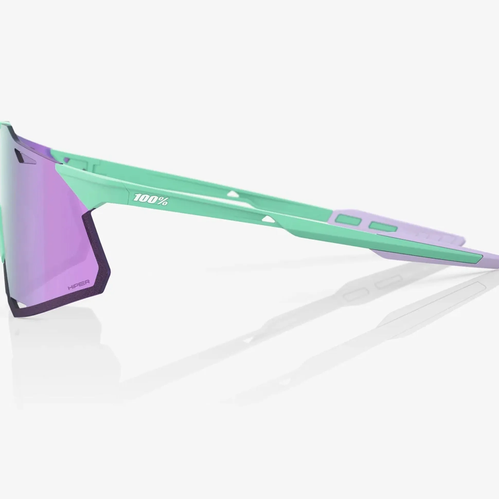 Occhiali 100% Hypercraft - Soft Tact Mint HiPER Lavander Mirror