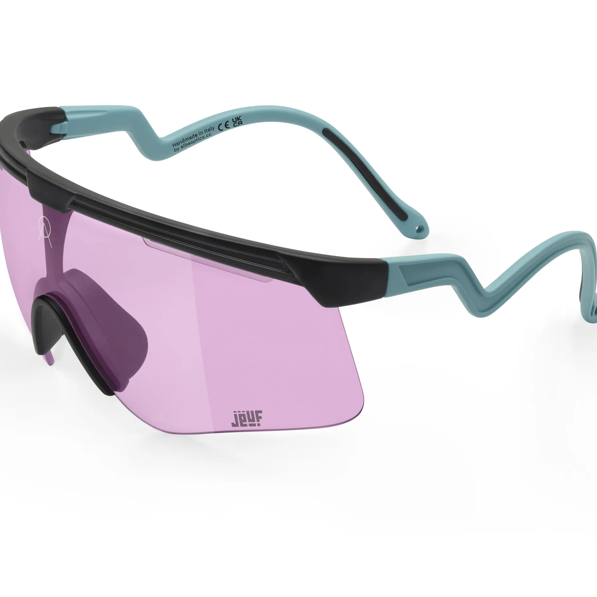 Occhiali Jëuf x Alba Optics Delta - Vzum Pink