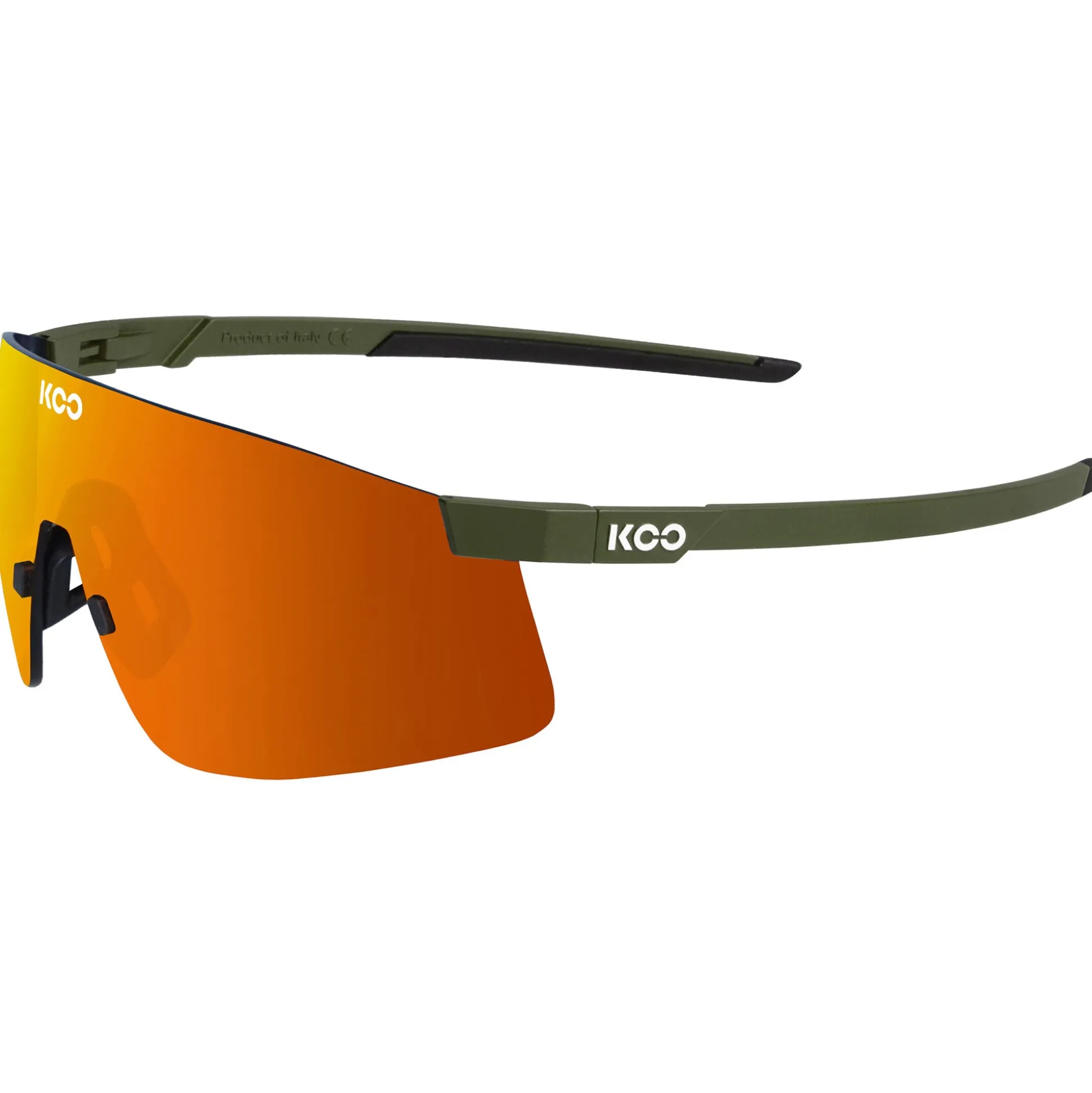 Occhiali KOO Nova - Olive matt orange