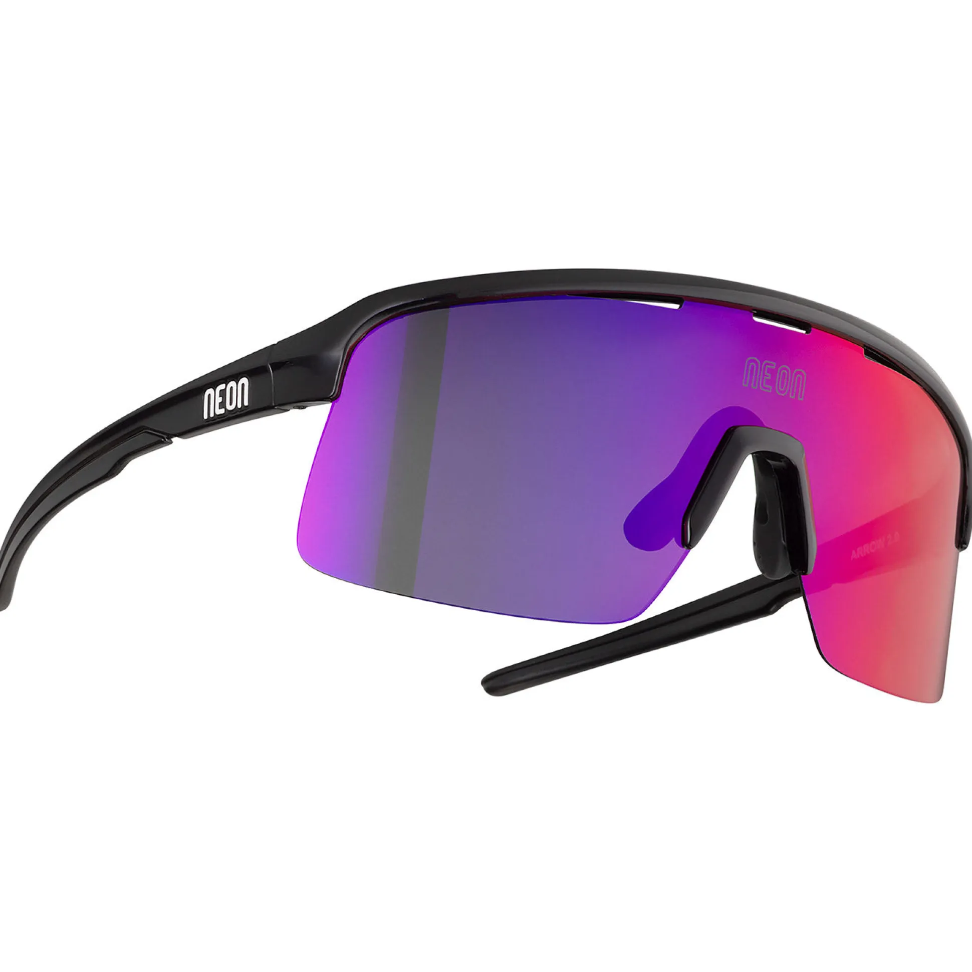 Occhiali Neon Arrow 2.0 - Nero rosso