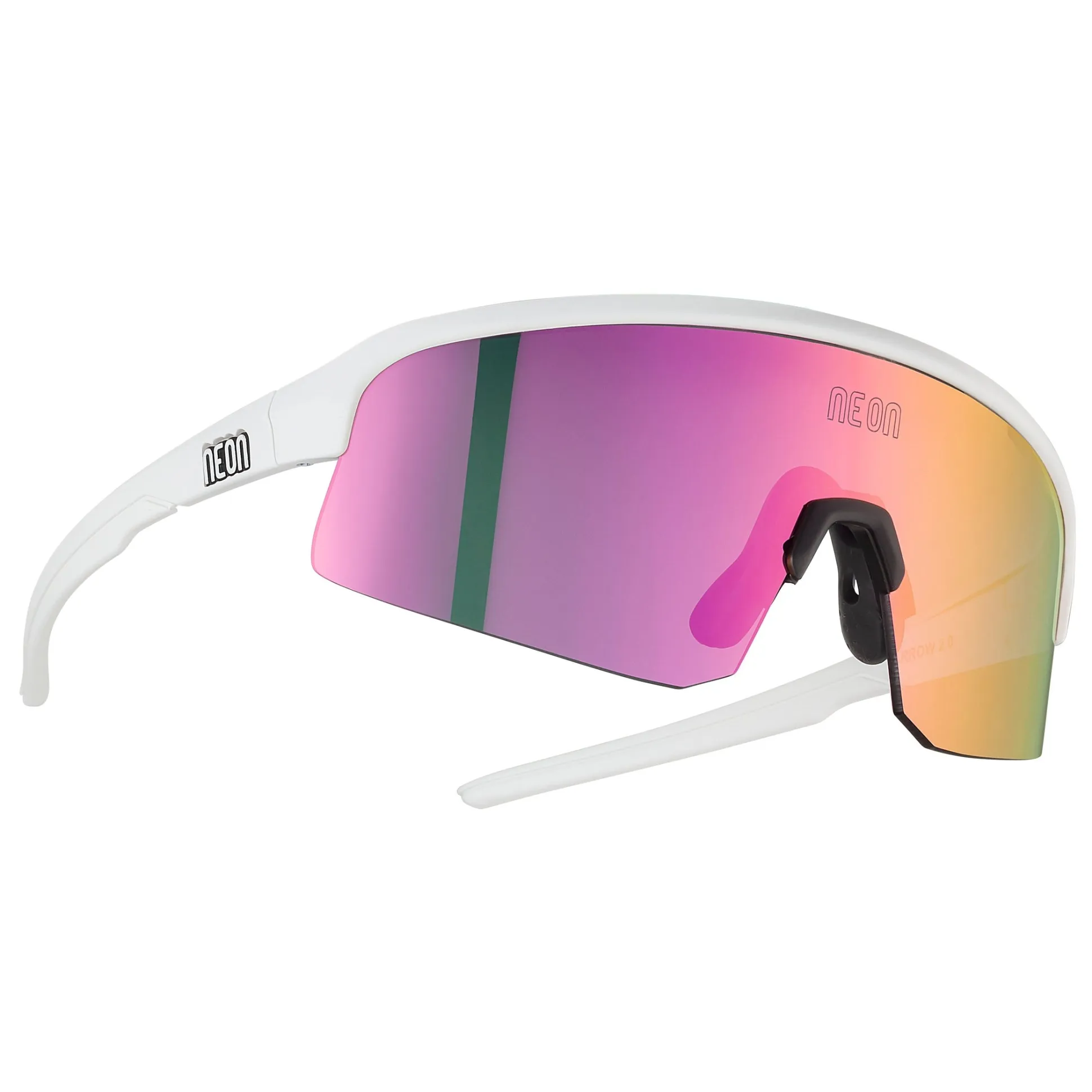 Occhiali Neon Viper Teenager - White mirror violet