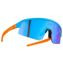 Occhiali Neon Viper Teenager - Cyan orange mirror blue