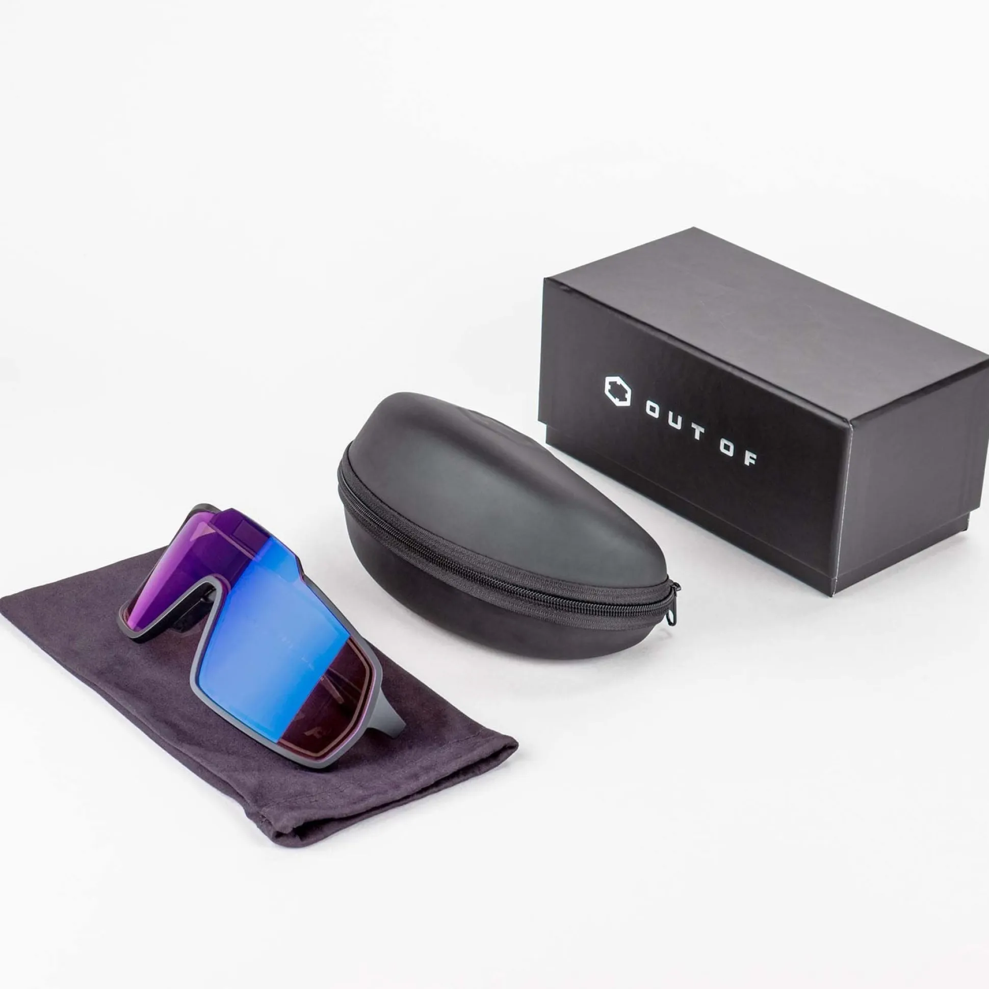 Occhiali Out Of Bot 2 + Adapta - Iridium blue