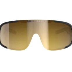 Occhiali Poc Aspire Mid - Uranium Black Clarity Road Partly Sunny Gold