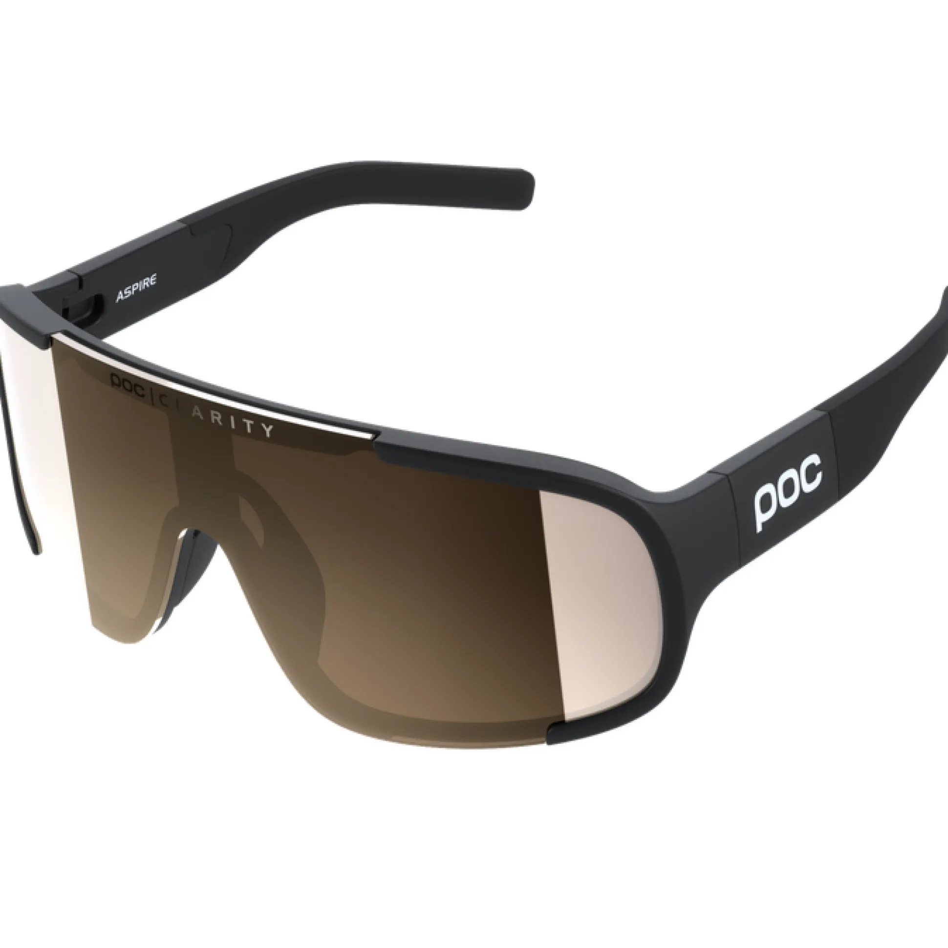 Occhiali Poc Aspire - Uranium Black Clarity Trail Partly Sunny Silver