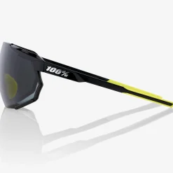 Occhiali 100% Racetrap 3.0 - Gloss Black Smoke