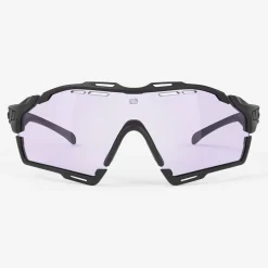 Occhiali Rudy Project Cutline - Black Matte ImpactX2 Laser Purple