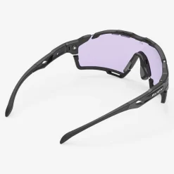 Occhiali Rudy Project Cutline - Black Matte ImpactX2 Laser Purple