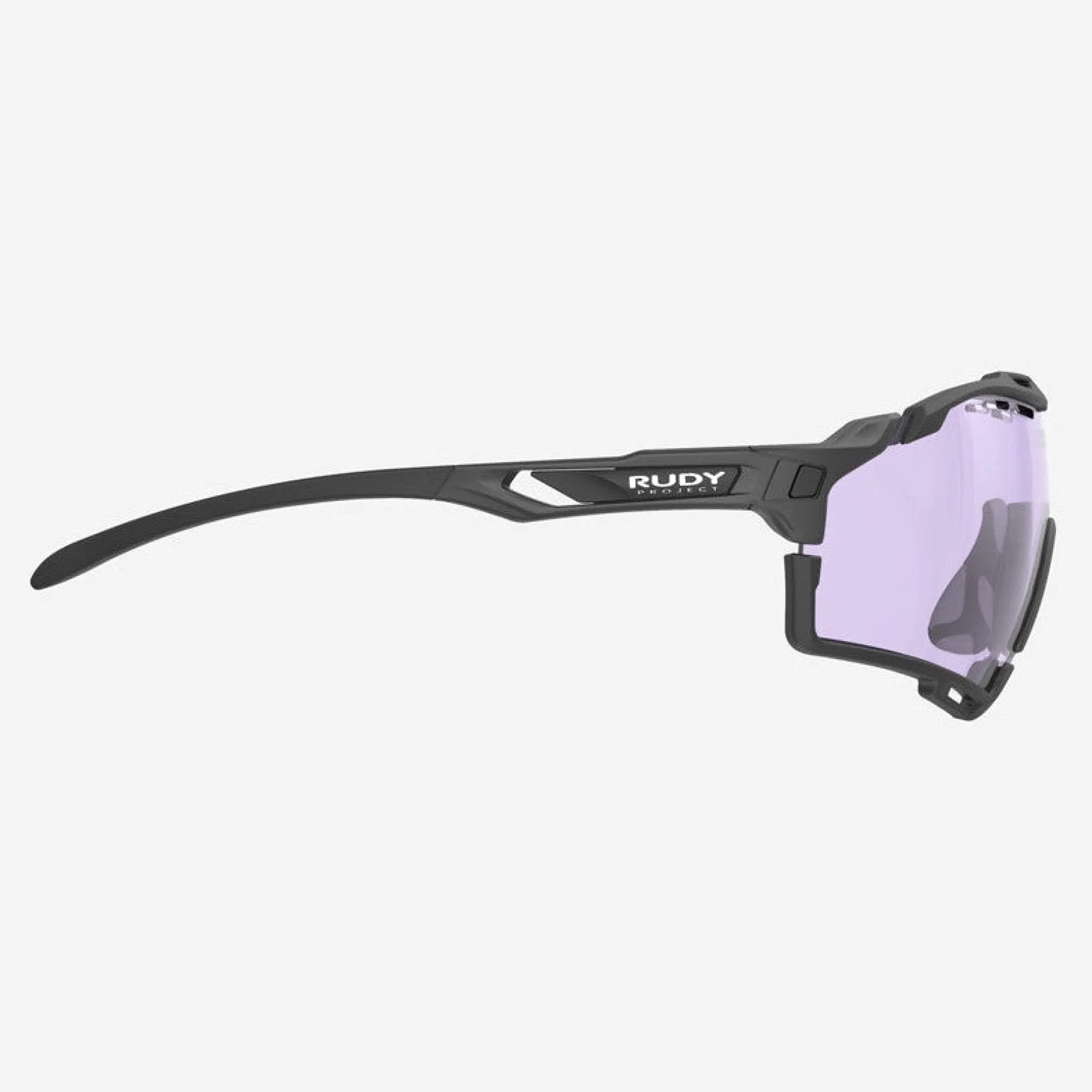 Occhiali Rudy Project Cutline - Black Matte ImpactX2 Laser Purple