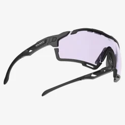 Occhiali Rudy Project Cutline - Black Matte ImpactX2 Laser Purple