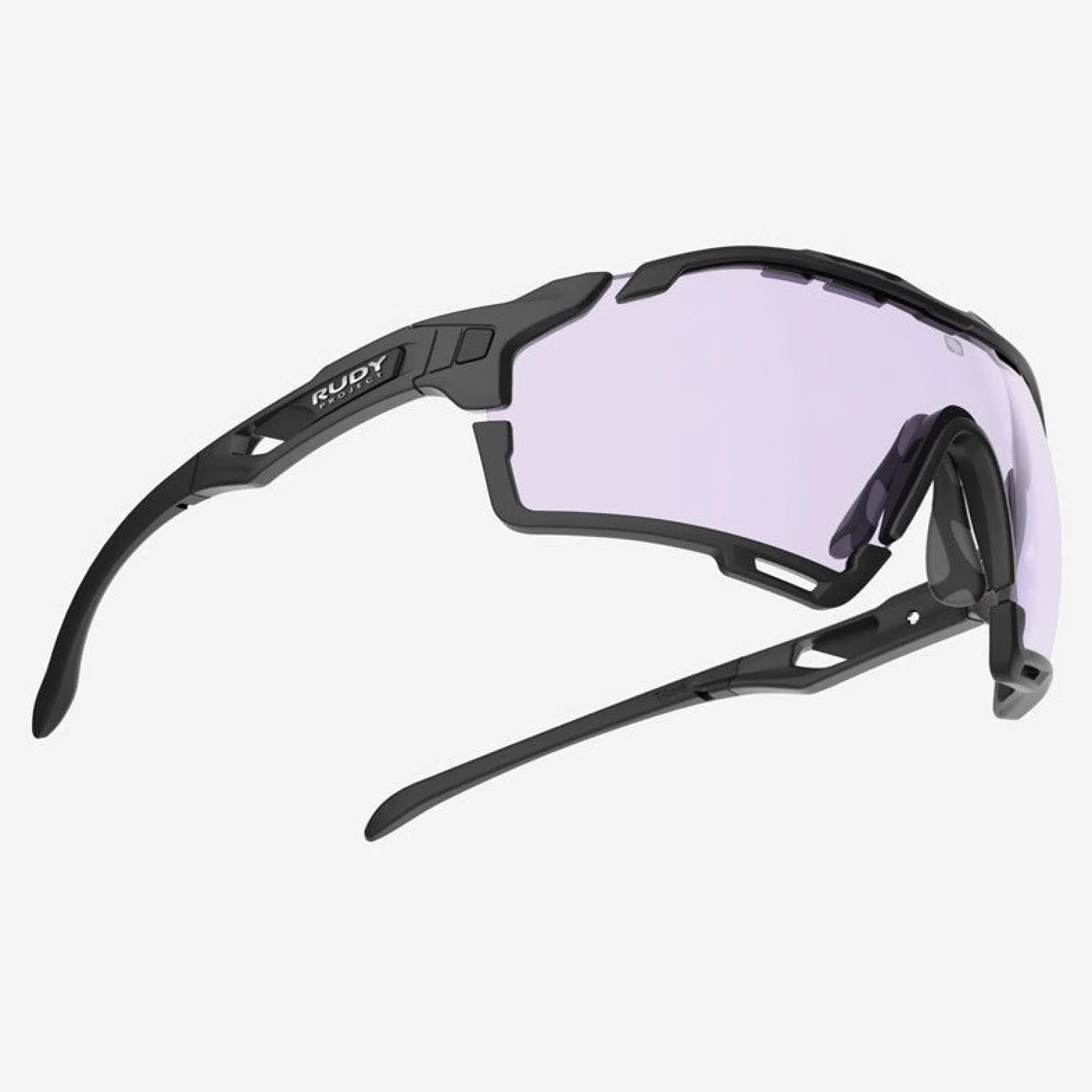 Occhiali Rudy Project Cutline - Black Matte ImpactX2 Laser Purple