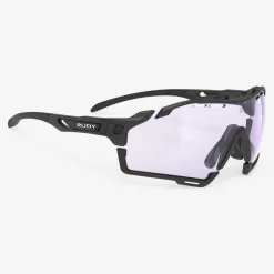 Occhiali Rudy Project Cutline - Black Matte ImpactX2 Laser Purple