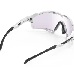 Occhiali Rudy Project Cutline - White Gloss - ImpactX Laser Purple