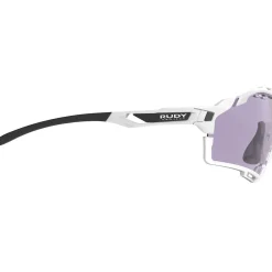 Occhiali Rudy Project Cutline - White Gloss - ImpactX Laser Purple