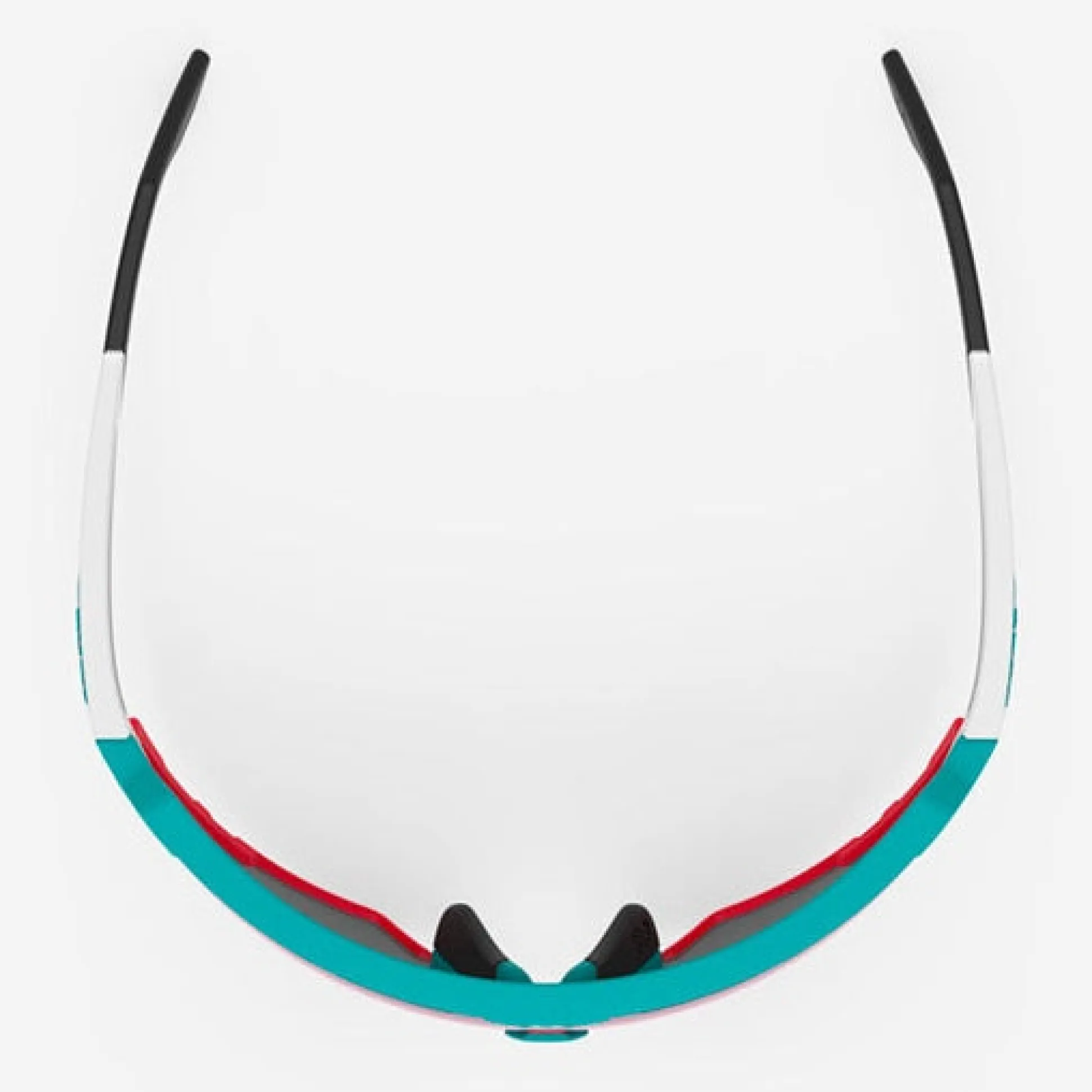 Occhiali Rudy Project Defender - Emerald White Matte Multilaser Red