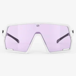 Occhiali Rudy Project Kelion - White Gloss ImpactX2 Laser Purple