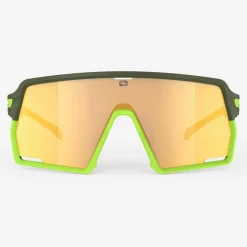 Occhiali Rudy Project Kelion - Olive Matte Multilaser Yellow