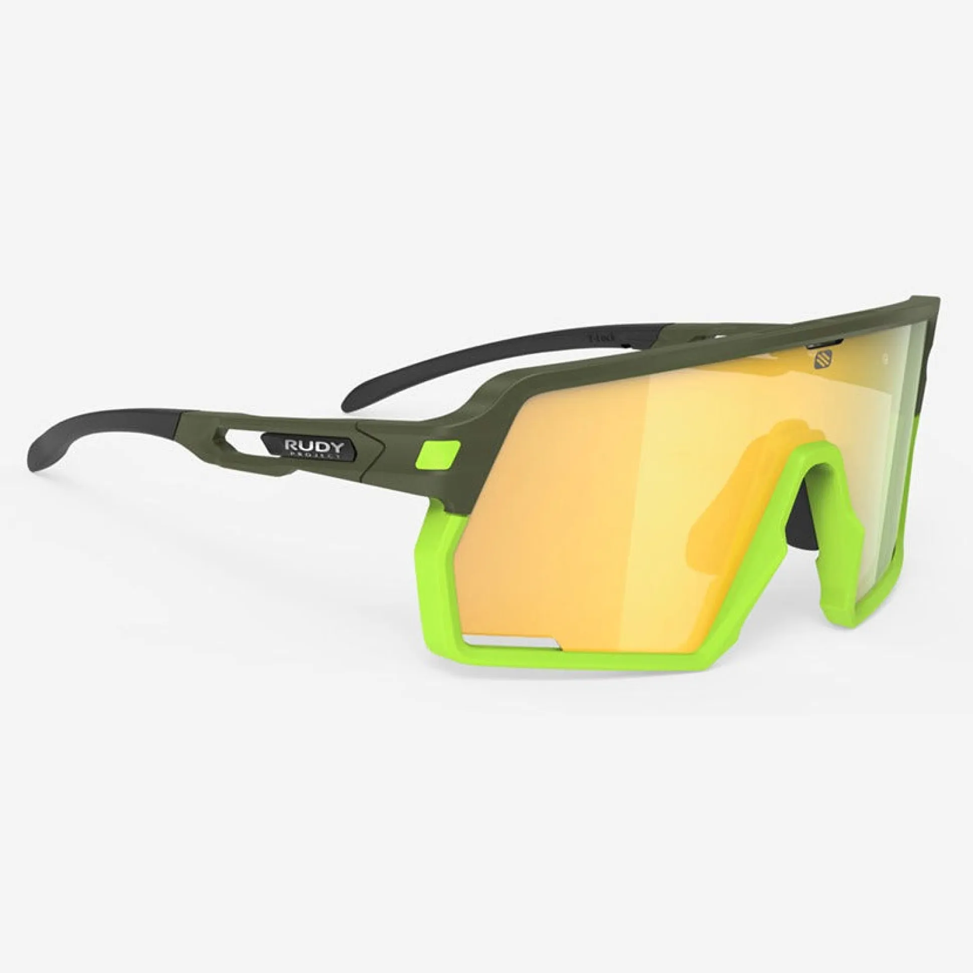 Occhiali Rudy Project Kelion - Olive Matte Multilaser Yellow
